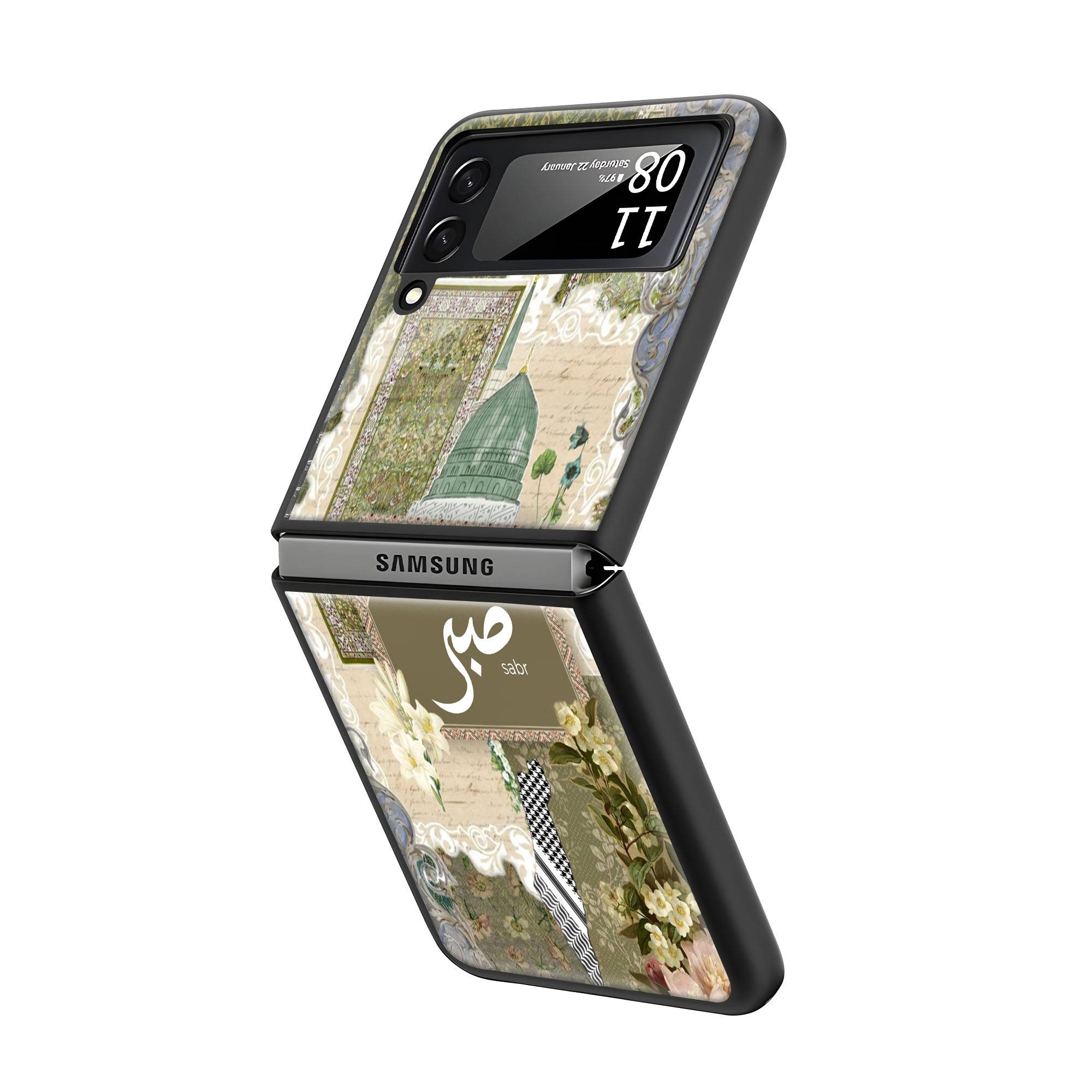 Persian Maximalism Samsung Z Flip Glass Case - Image 2