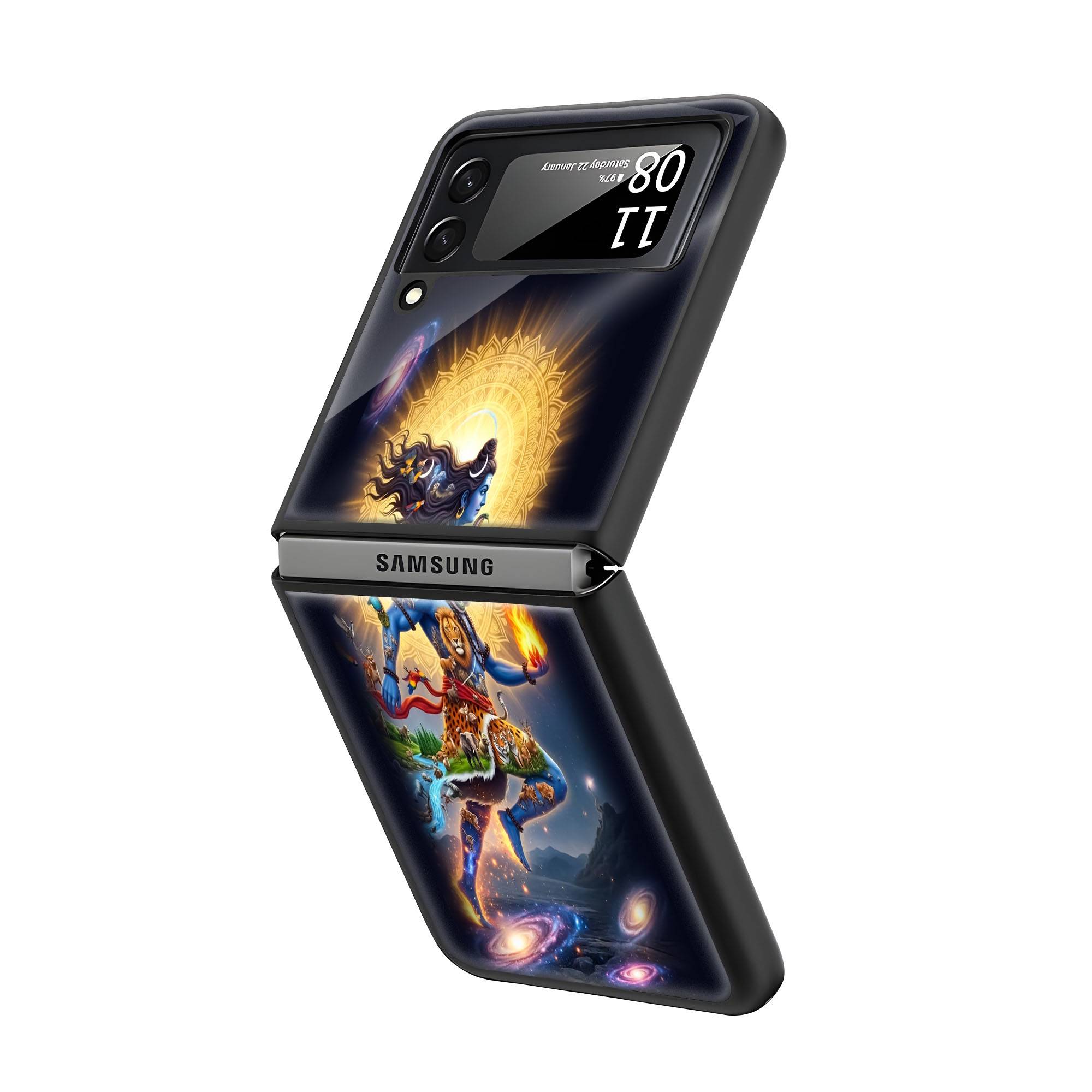 Pashupati Samsung Z Flip Glass Case - Image 2