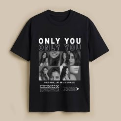 She’s Mine B&W Custom Black T-Shirt
