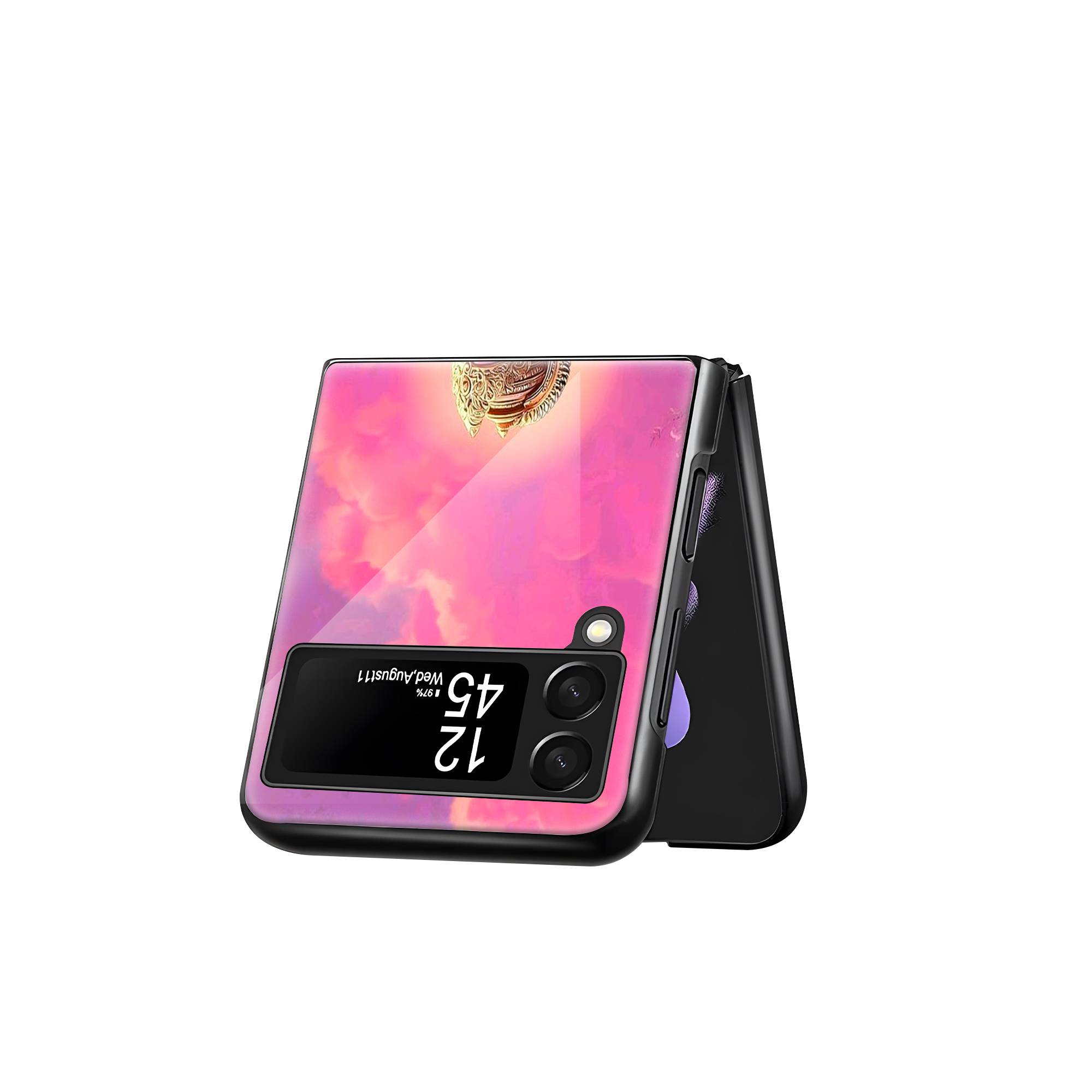 Ram Naam Samsung Z Flip Glass Case - Image 3