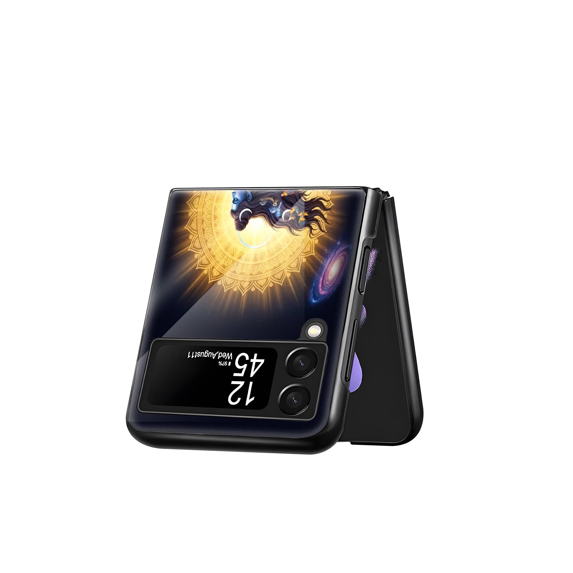 Pashupati Samsung Z Flip Glass Case - Image 3