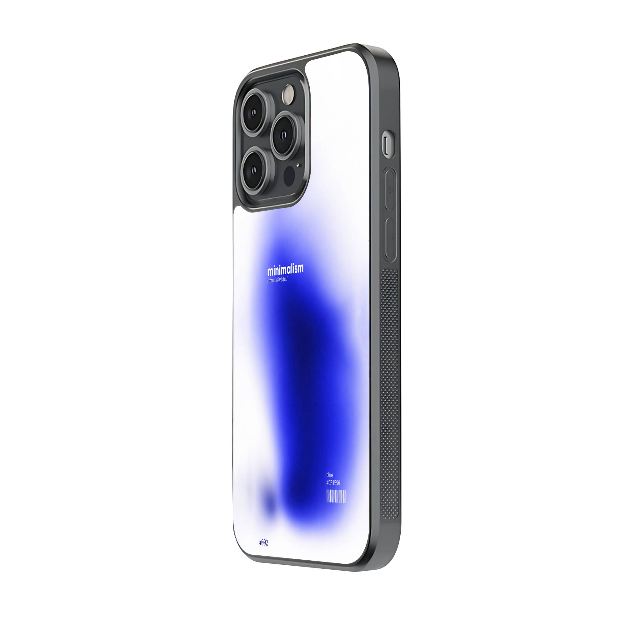 Blue Minimal Glass Case - Image 2