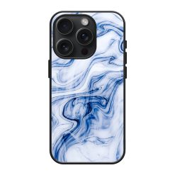 Blue Marble Ink Glass Case