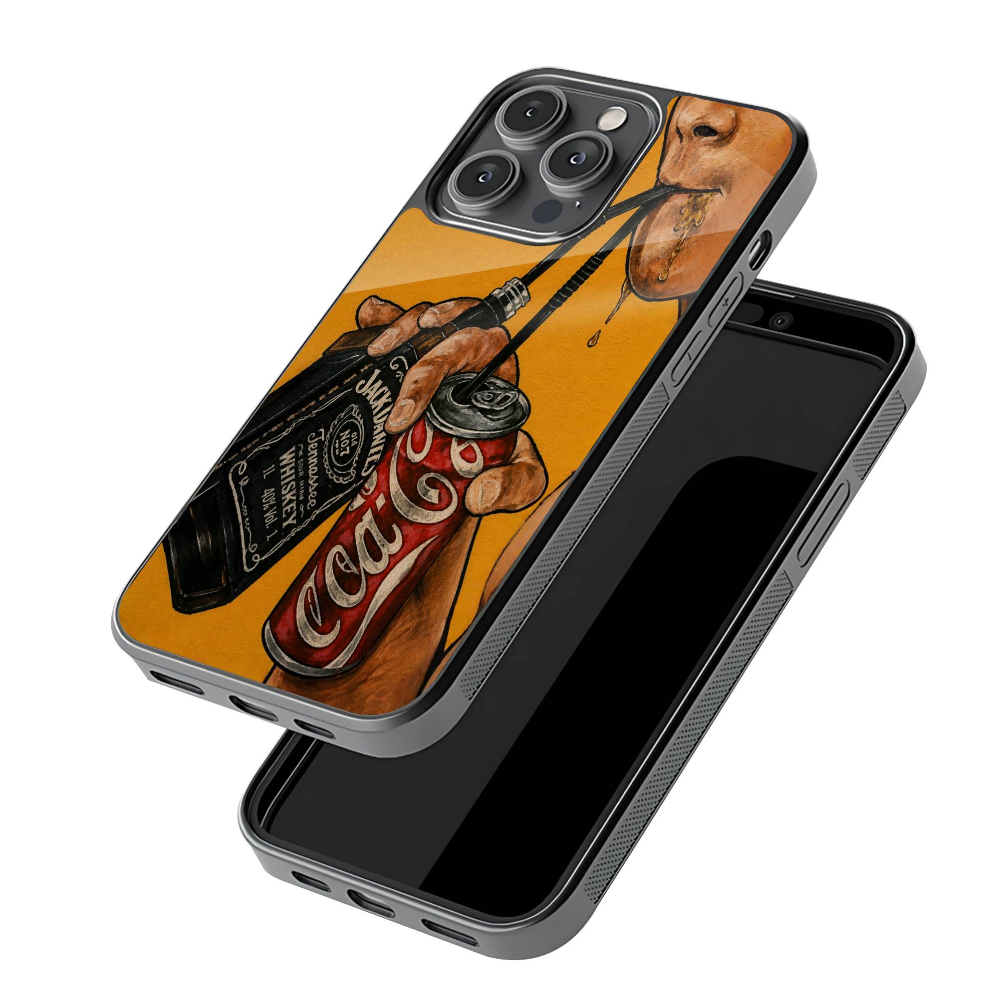 Whiskey & Cola Glass Case - Image 3