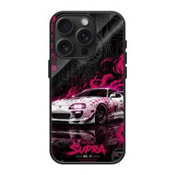 White Supra Glass Case