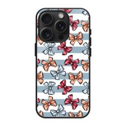 Pastel Bow Glass Case