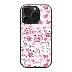 Pink Paws Glass Case