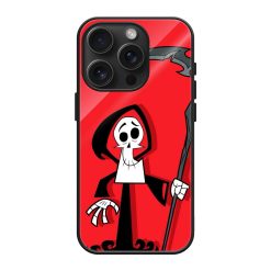 Red Grim Glass Case