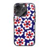 Red Heart Petals Glass Case