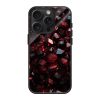 Ruby Garnet Glass Case