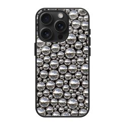 Silver Balls Glass Case