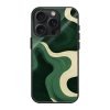 Green Contours Glass Case