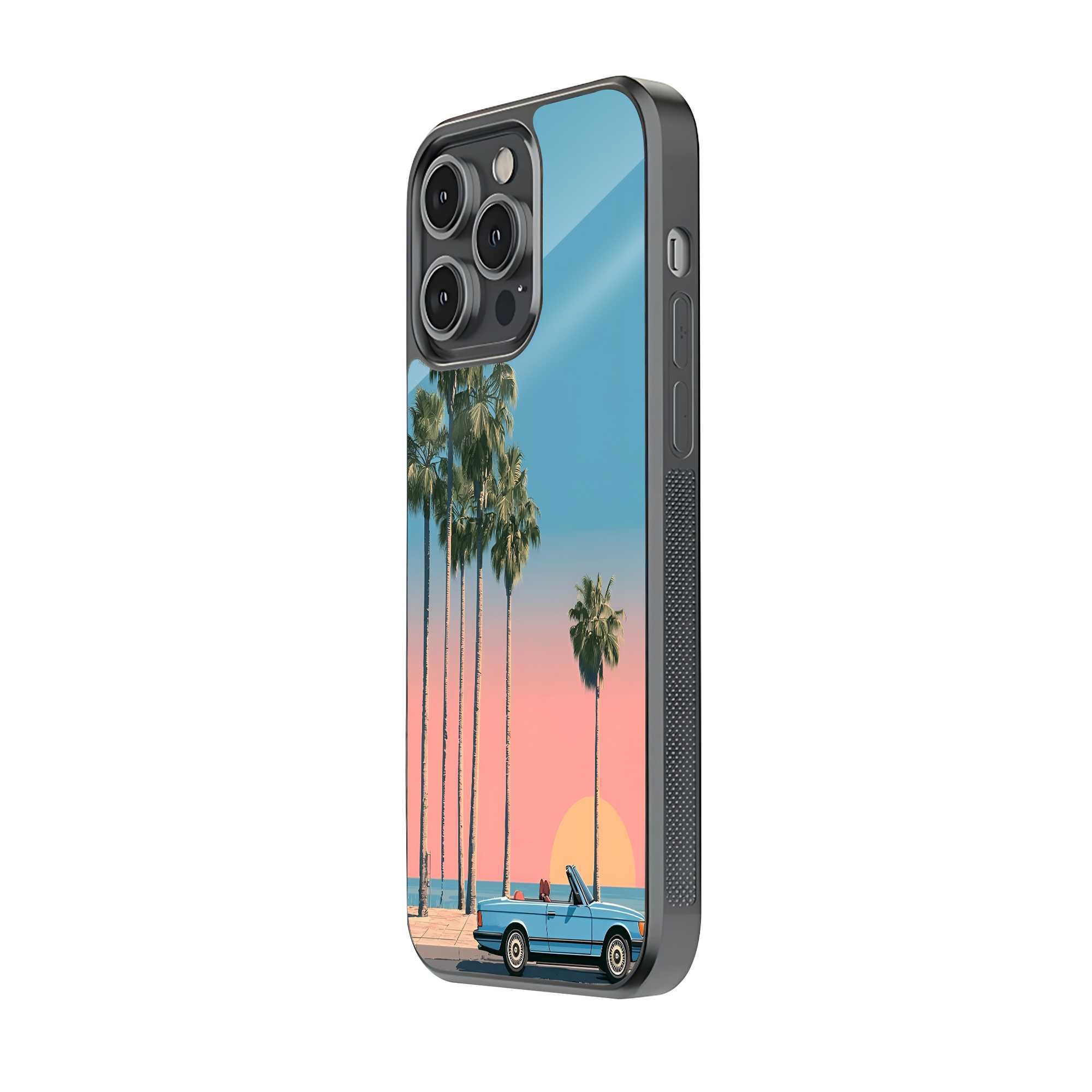 Palm Paradise Glass Case - Image 2