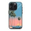 Palm Paradise Glass Case