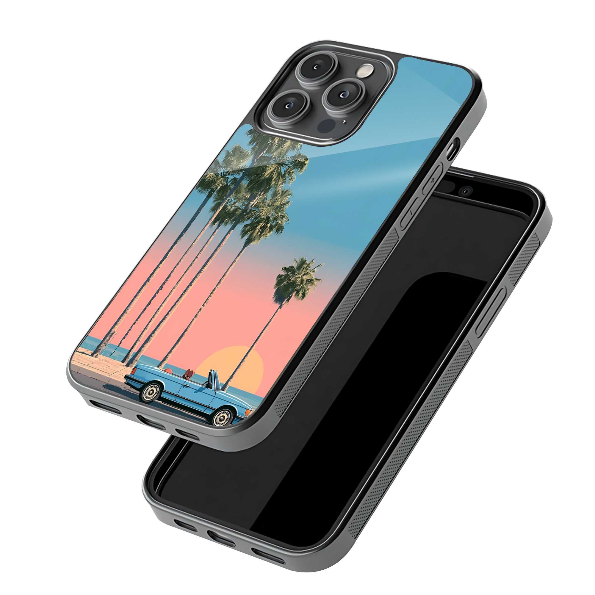 Palm Paradise Glass Case - Image 3