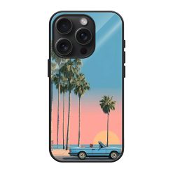 Palm Paradise Glass Case