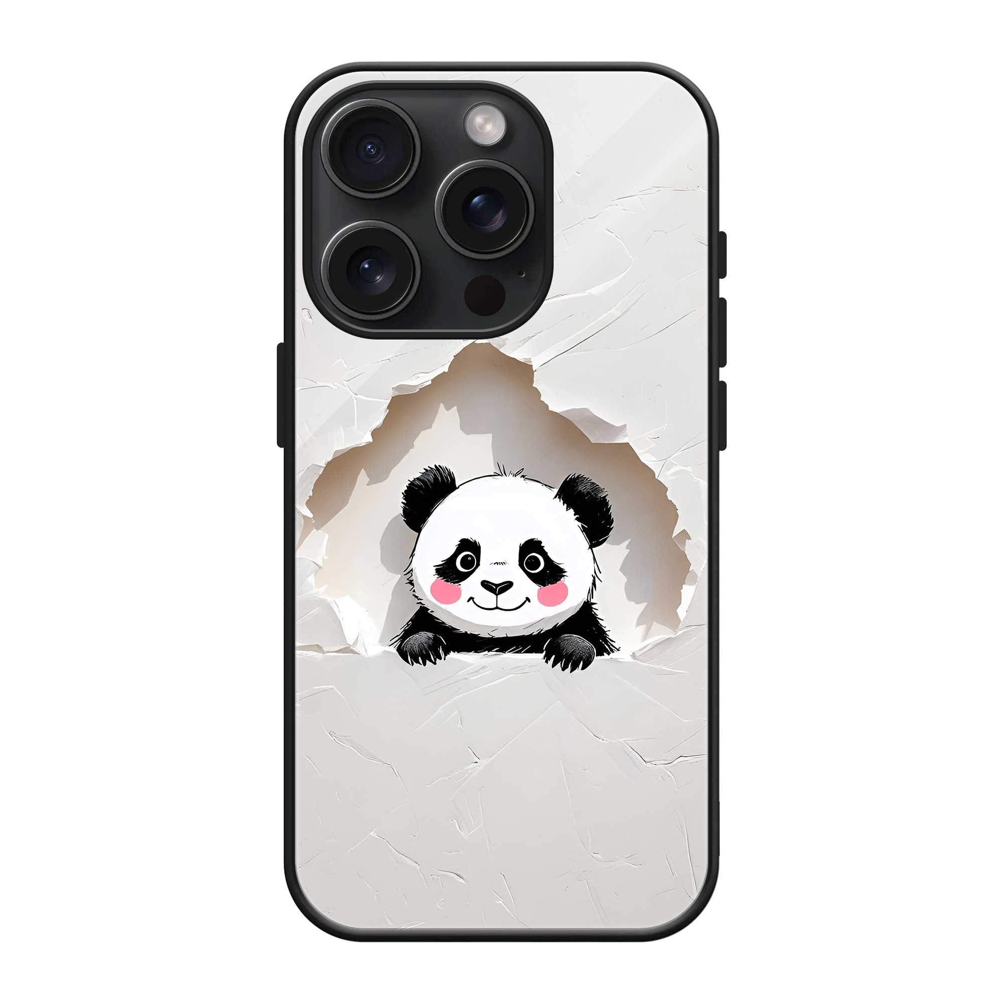 Panda Pop Glass Case