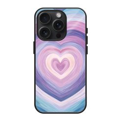 Pastel Heart Glass Case